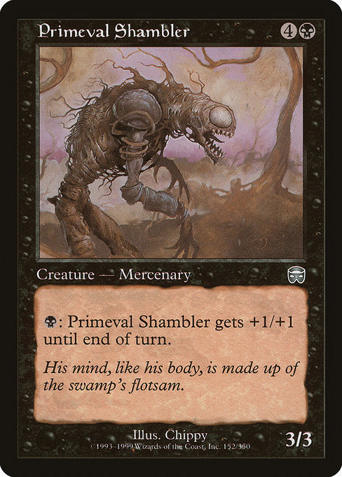 Primeval Shambler [Mercadian Masques] | Galactic Gamez