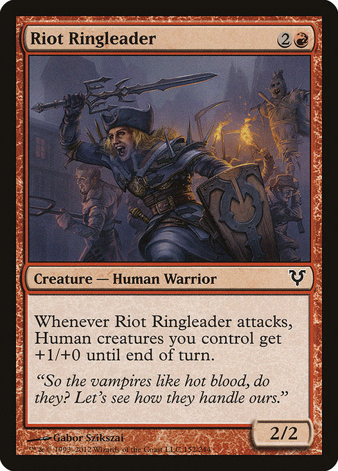 Riot Ringleader [Avacyn Restored] | Galactic Gamez