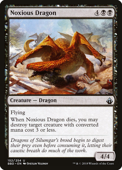 Noxious Dragon [Battlebond] | Galactic Gamez