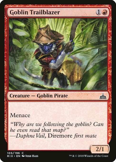 Goblin Trailblazer [Rivals of Ixalan] | Galactic Gamez