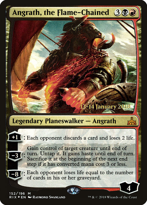 Angrath, the Flame-Chained [Rivals of Ixalan Promos] | Galactic Gamez