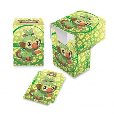 Sword and Shield Galar Starters Grookey Full View Deck Box for Pokémon | Galactic Gamez