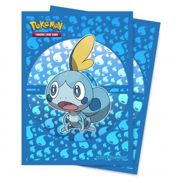 Sword and Shield Galar Starters Sobble Deck Protector sleeve 65ct for Pokémon | Galactic Gamez