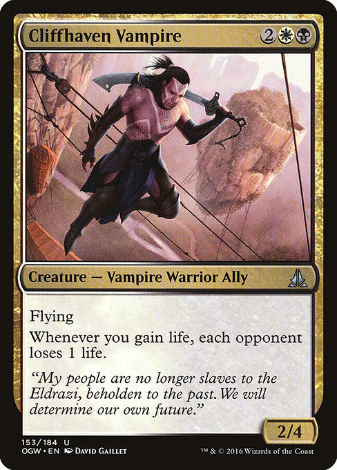 Cliffhaven Vampire [Oath of the Gatewatch] | Galactic Gamez