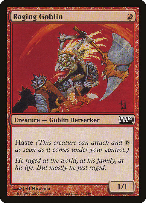 Raging Goblin [Magic 2010] | Galactic Gamez