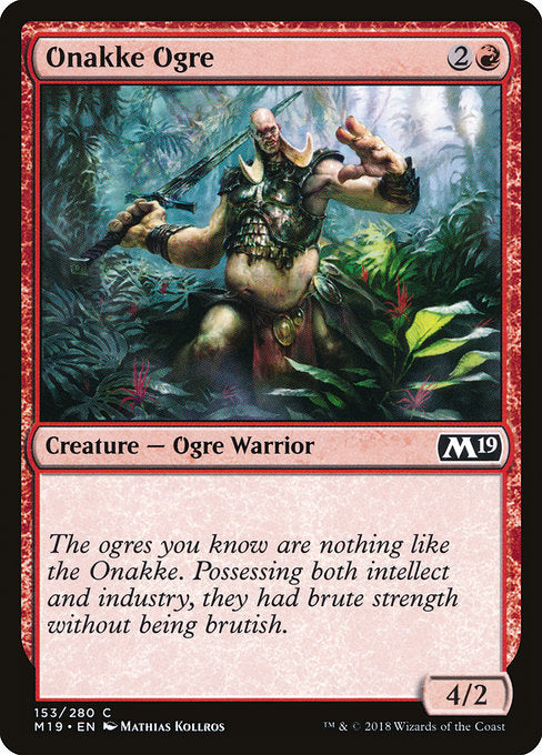 Onakke Ogre [Core Set 2019] | Galactic Gamez