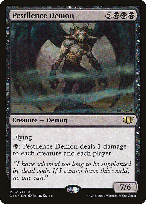 Pestilence Demon [Commander 2014] | Galactic Gamez