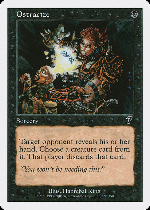 Ostracize [Seventh Edition] | Galactic Gamez