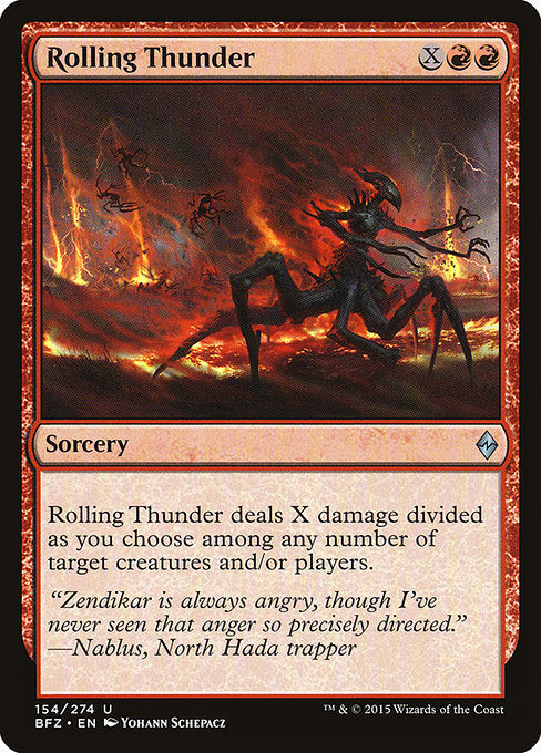 Rolling Thunder [Battle for Zendikar] | Galactic Gamez
