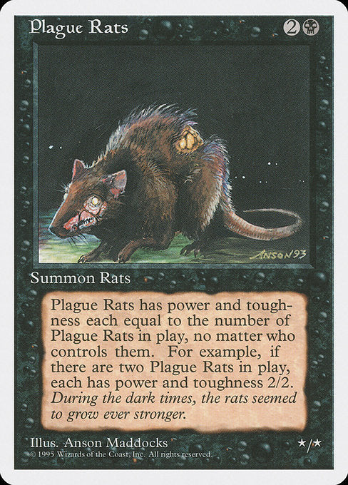 Plague Rats [Fourth Edition] | Galactic Gamez