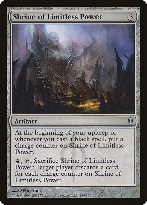 Shrine of Limitless Power [New Phyrexia] | Galactic Gamez