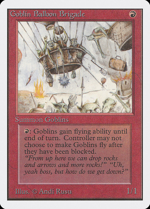 Goblin Balloon Brigade [Unlimited Edition] | Galactic Gamez