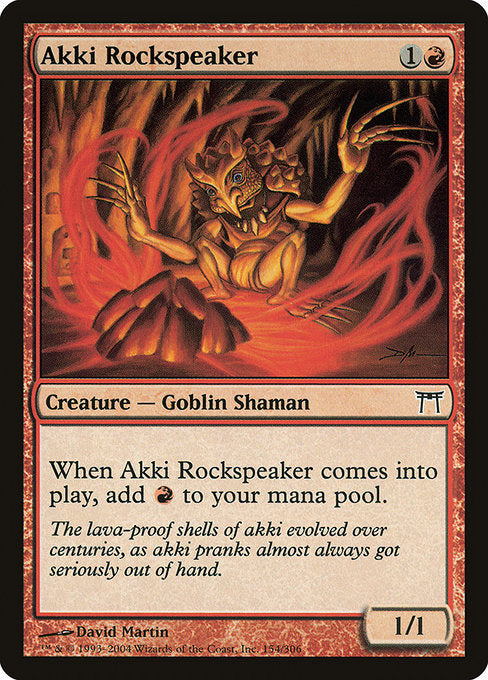 Akki Rockspeaker [Champions of Kamigawa] | Galactic Gamez