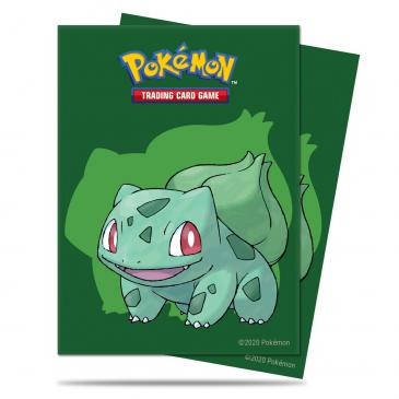 Bulbasaur Deck Protector sleeves for Pokémon 65ct | Galactic Gamez