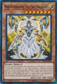 Neo-Parshath, the Sky Paladin [SR05-EN004] Common | Galactic Gamez