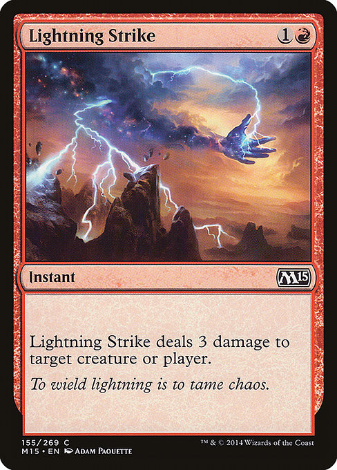 Lightning Strike [Magic 2015] | Galactic Gamez