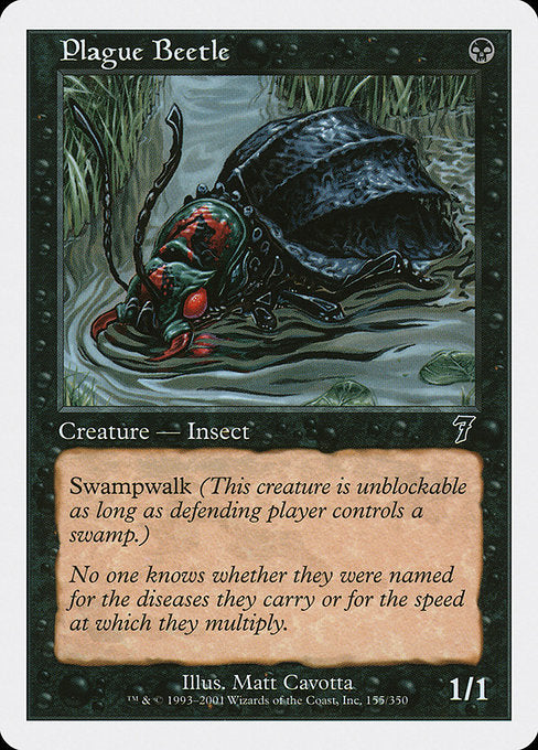 Plague Beetle [Seventh Edition] | Galactic Gamez