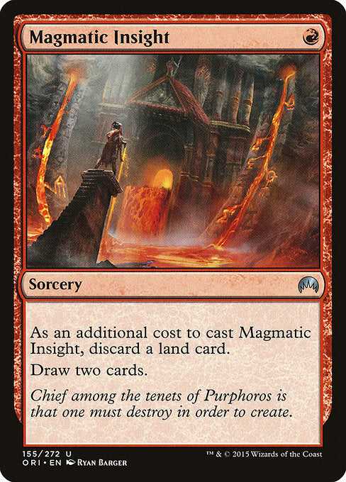 Magmatic Insight [Magic Origins] | Galactic Gamez