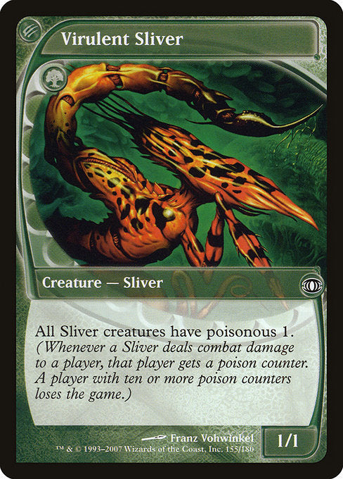 Virulent Sliver [Future Sight] | Galactic Gamez