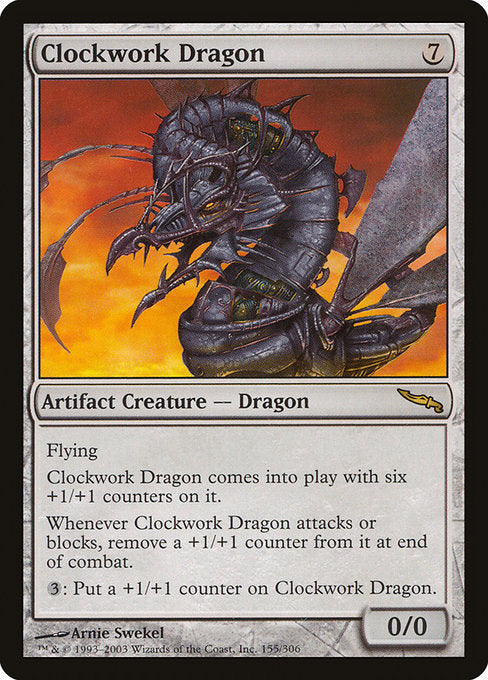 Clockwork Dragon [Mirrodin] | Galactic Gamez