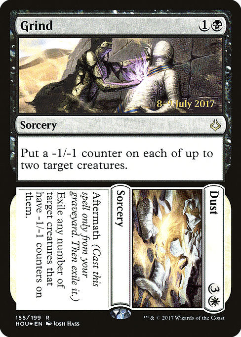 Grind // Dust [Hour of Devastation Promos] | Galactic Gamez