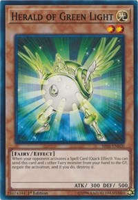 Herald of Green Light [SR05-EN020] Common | Galactic Gamez