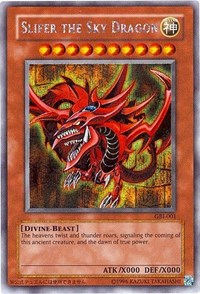 Slifer the Sky Dragon (Secret Rare) [GBI-001] Secret Rare | Galactic Gamez