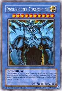 Obelisk the Tormentor (Secret Rare) [GBI-002] Secret Rare | Galactic Gamez