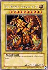 The Winged Dragon of Ra (Secret Rare) [GBI-003] Secret Rare | Galactic Gamez