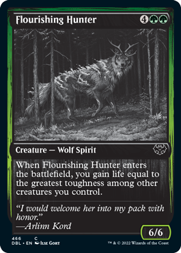 Flourishing Hunter [Innistrad: Double Feature] | Galactic Gamez