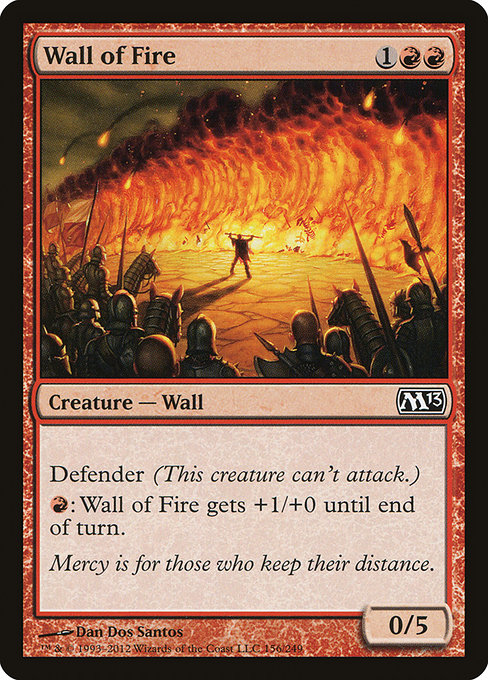 Wall of Fire [Magic 2013] | Galactic Gamez