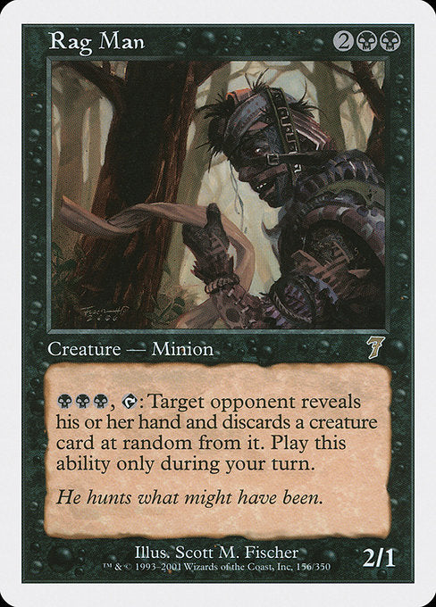 Rag Man [Seventh Edition] | Galactic Gamez