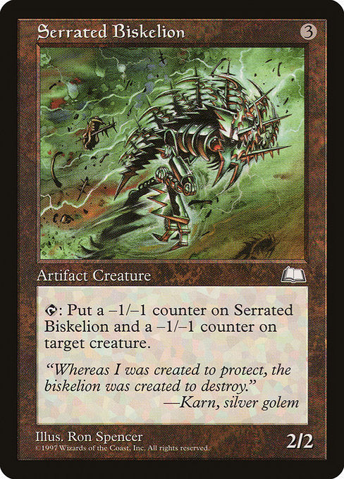 Serrated Biskelion [Weatherlight] | Galactic Gamez