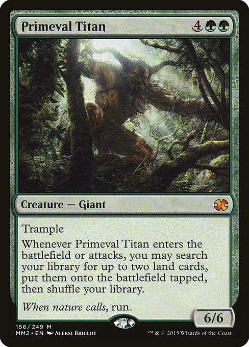Primeval Titan [Modern Masters 2015] | Galactic Gamez