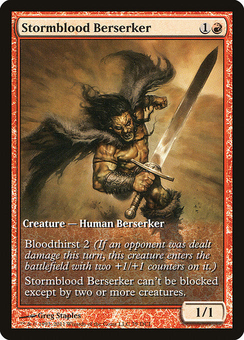 Stormblood Berserker [Magic 2012 Promos] | Galactic Gamez