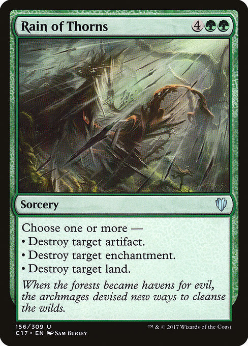 Rain of Thorns [Commander 2017] | Galactic Gamez
