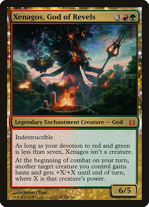Xenagos, God of Revels [Born of the Gods] | Galactic Gamez