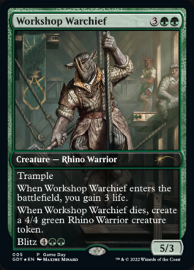Workshop Warchief [Game Day 2022] | Galactic Gamez