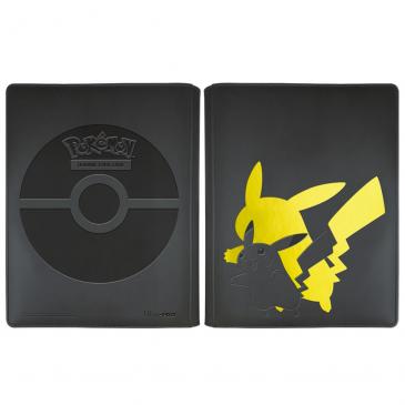 Elite Series: Pikachu 9-Pocket Zippered PRO Binder | Galactic Gamez