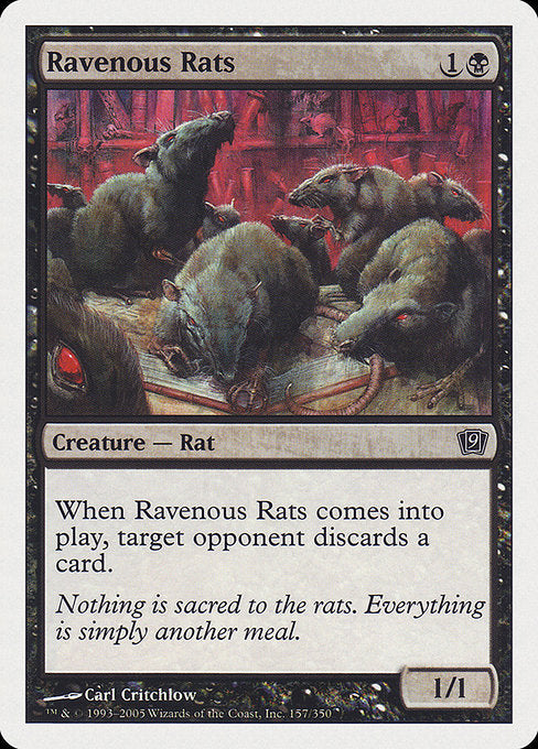 Ravenous Rats [Ninth Edition] | Galactic Gamez