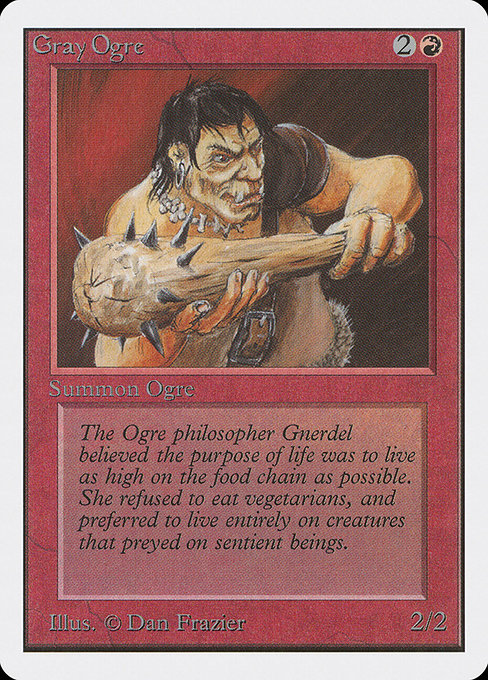 Gray Ogre [Unlimited Edition] | Galactic Gamez