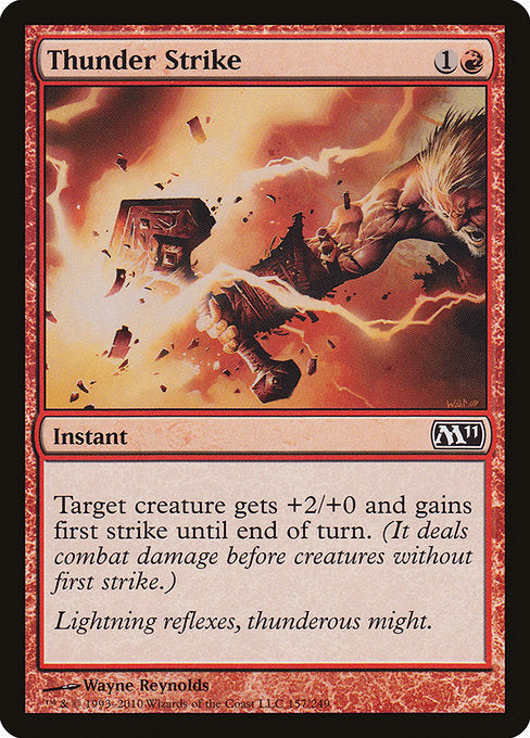 Thunder Strike [Magic 2011] | Galactic Gamez