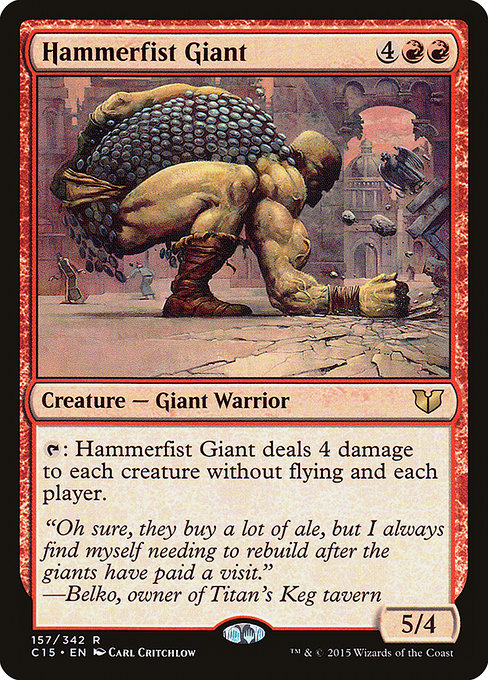 Hammerfist Giant [Commander 2015] | Galactic Gamez