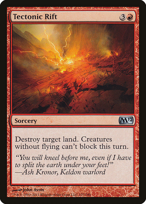 Tectonic Rift [Magic 2012] | Galactic Gamez