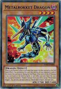 Metalrokket Dragon [EXFO-EN008] Rare | Galactic Gamez