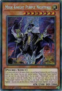 Mekk-Knight Purple Nightfall [EXFO-EN020] Secret Rare | Galactic Gamez