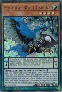 Mythical Beast Garuda [EXFO-EN023] Ultra Rare | Galactic Gamez