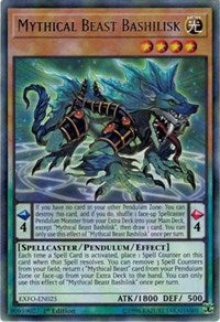 Mythical Beast Bashilisk [EXFO-EN025] Rare | Galactic Gamez