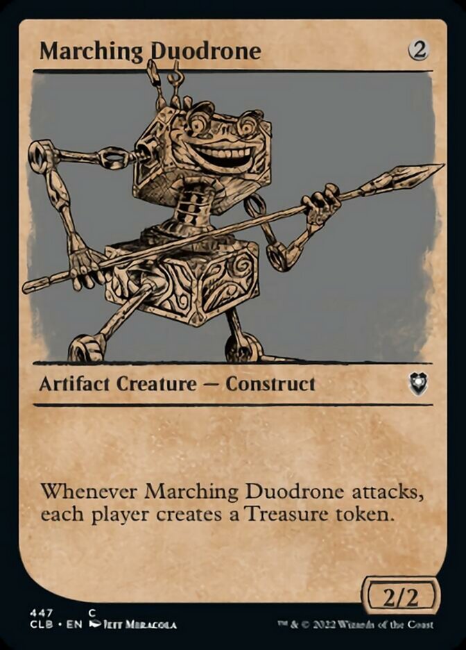 Marching Duodrone (Showcase) [Commander Legends: Battle for Baldur's Gate] | Galactic Gamez