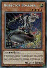 Inspector Boarder [EXFO-EN035] Secret Rare | Galactic Gamez